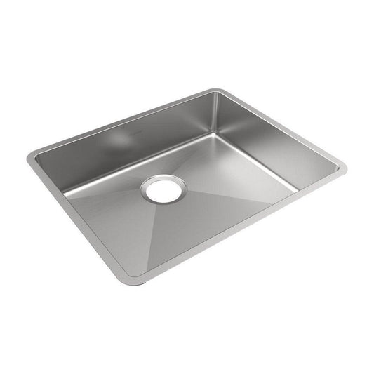 Elkay Crosstown® 22-1/2 in. Undermount Stainless Steel Single Bowl Kitchen Sink in Polished Satin