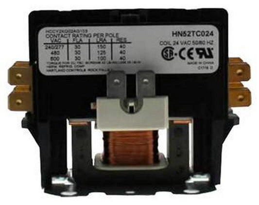 Carrier Corporation HCC Series 30A 24V Single Phase Contactor