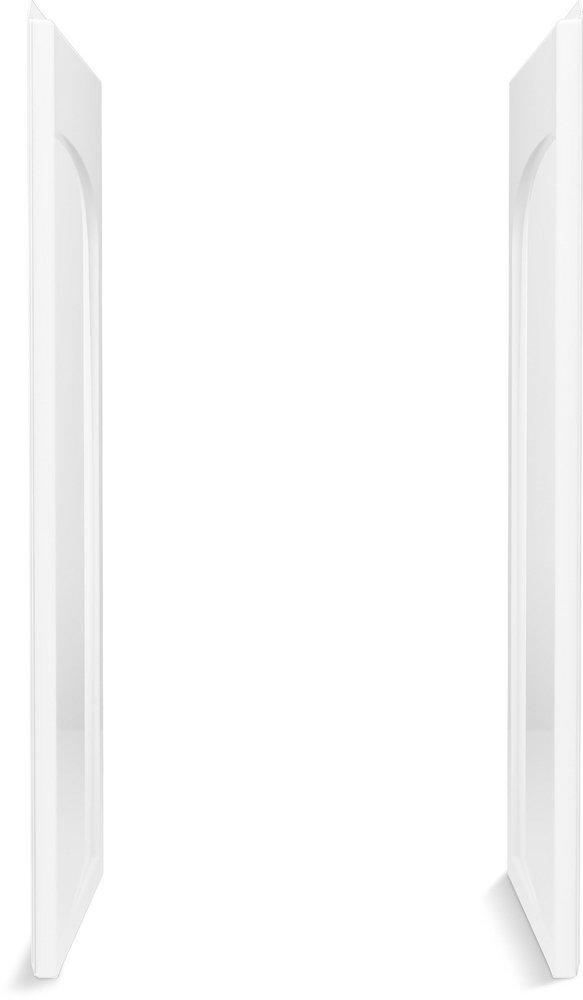 Sterling Ensemble™ Curve 34 in. Vikrell Shower End Wall Set in White
