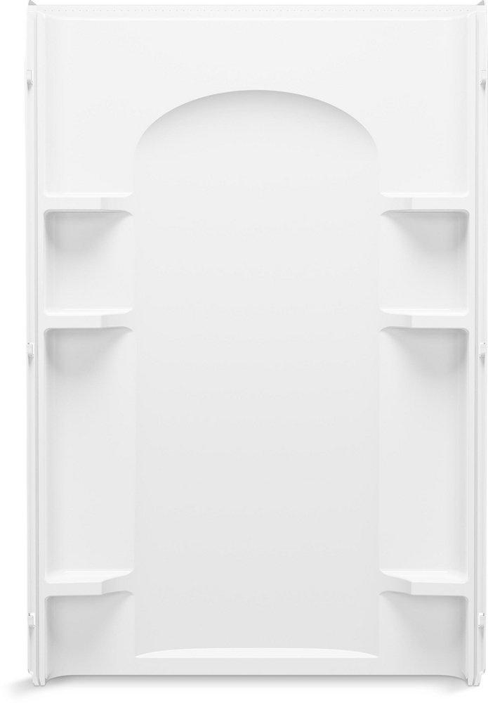 Sterling Ensemble™ Curve 48 in. Vikrell Shower Back Wall in White