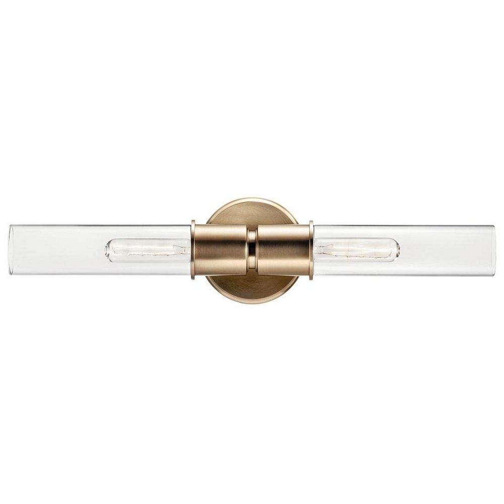 Kichler Lighting Aviv 120W 2-Lights 24in. Wall Sconce in Champagne Bronze