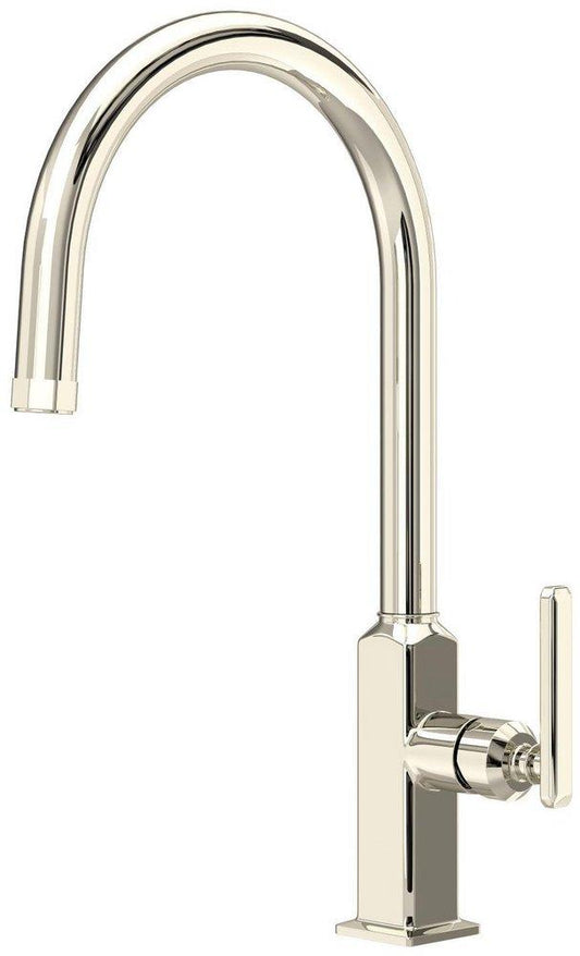 ROHL® Apothecary Single Handle Pull Down Kitchen Faucet in Polished Nickel