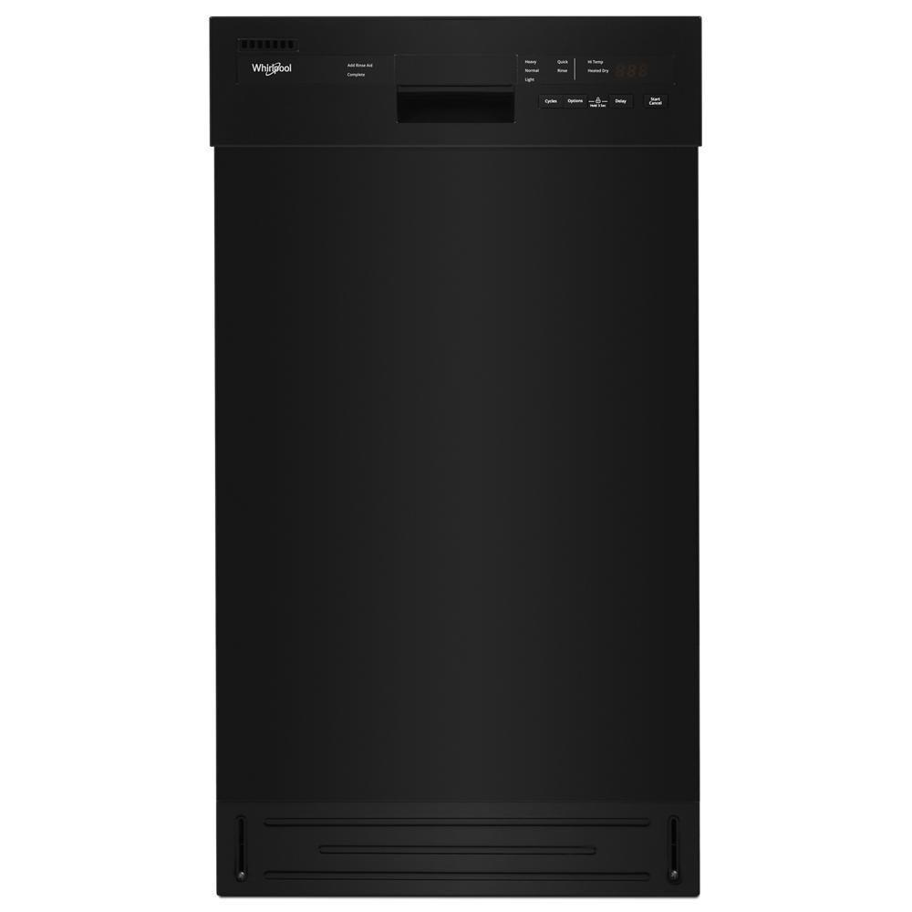 18 in. Built-In Dishwasher in Black