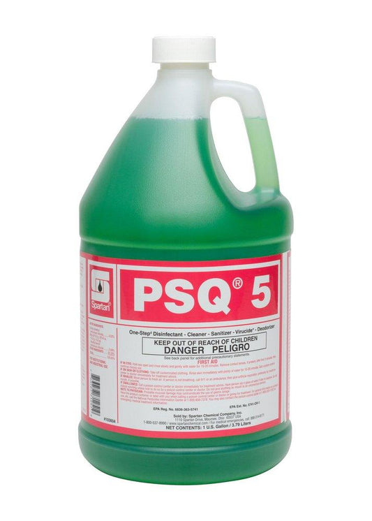 Spartan Chemical PSQ® 1 gal One-Step Pine Scent Disinfectant Cleaner (Case of 4)