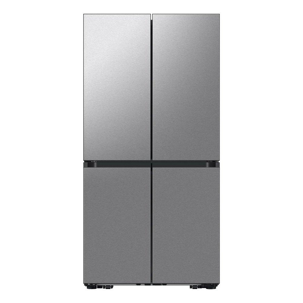 29 cu. ft. Bespoke 4-Door Flex Refrigerator with Beverage Center Dual Im Stainless