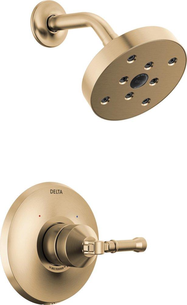 Delta Faucet Broderick One Handle Single Function Shower Faucet in Lumicoat® Champagne Bronze (Trim Only)