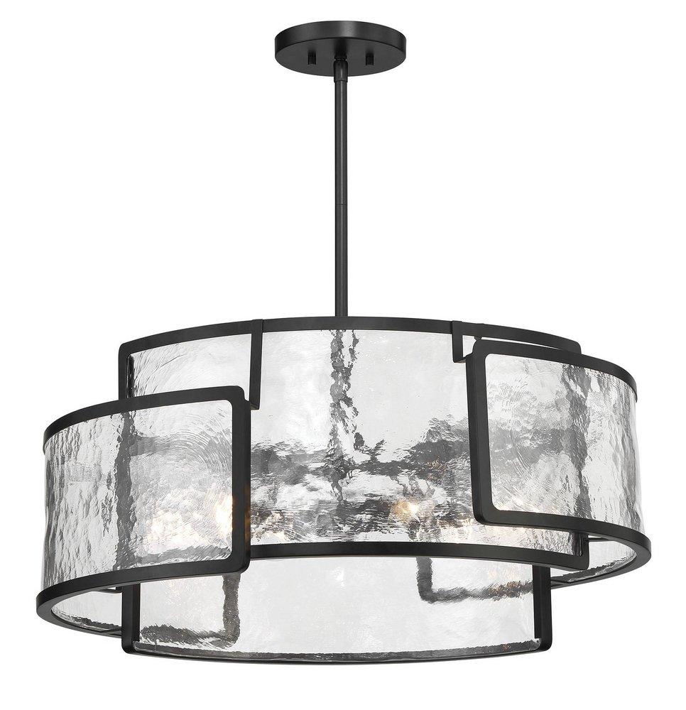 6-Light Pendant in Coal