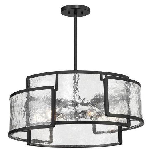 6-Light Pendant in Coal