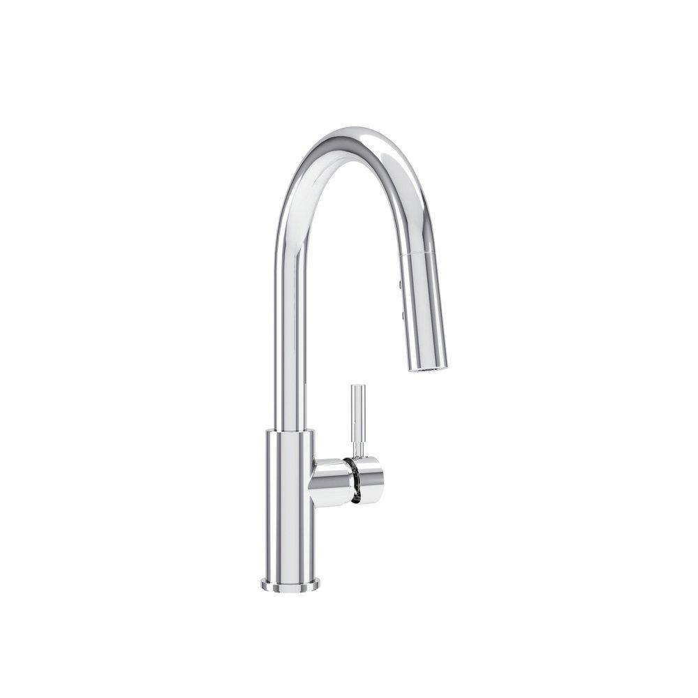 Symmons Industries Dia® Single Handle Pull Down Kitchen Faucet in Polished Chrome