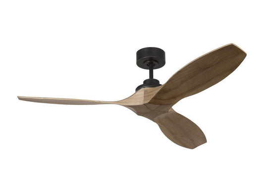 Visual Comfort & Co. Fan Collins Smart 52in. 3-Blade Indoor Smart Ceiling Fan in Midnight Black