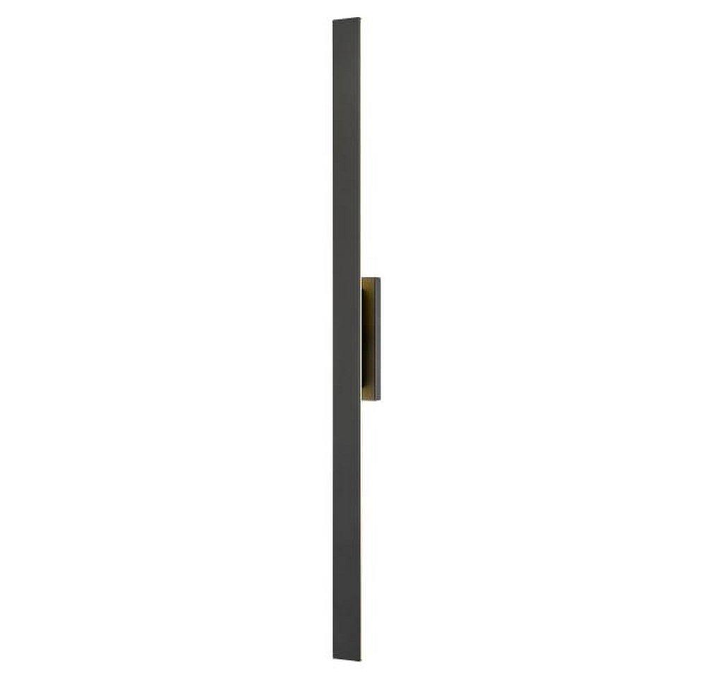 Z-Lite Stylet 4-Light LED Outdoor Wall Sconce Modern Weather-Resistant Fixture in Sand Black
