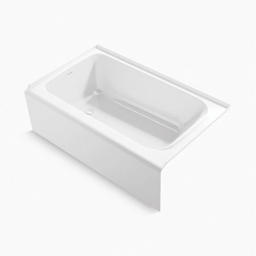 KOHLER Avec™ 60 x 36 in. Soaker Alcove Bathtub with Left Drain in White