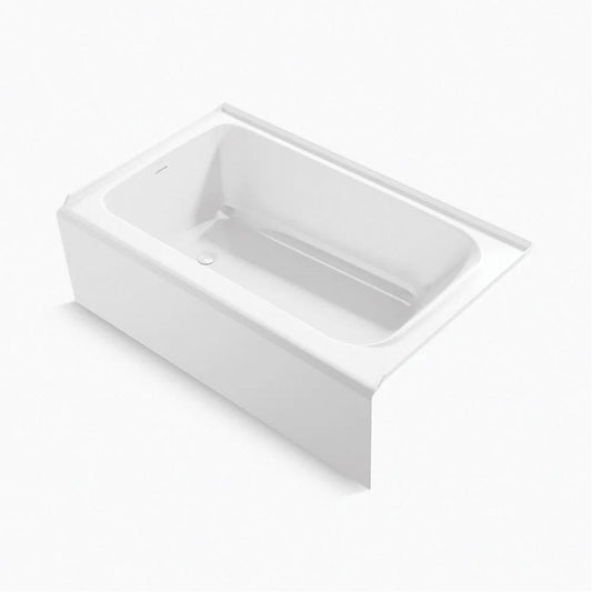 KOHLER Avec™ 60 x 36 in. Soaker Alcove Bathtub with Left Drain in White