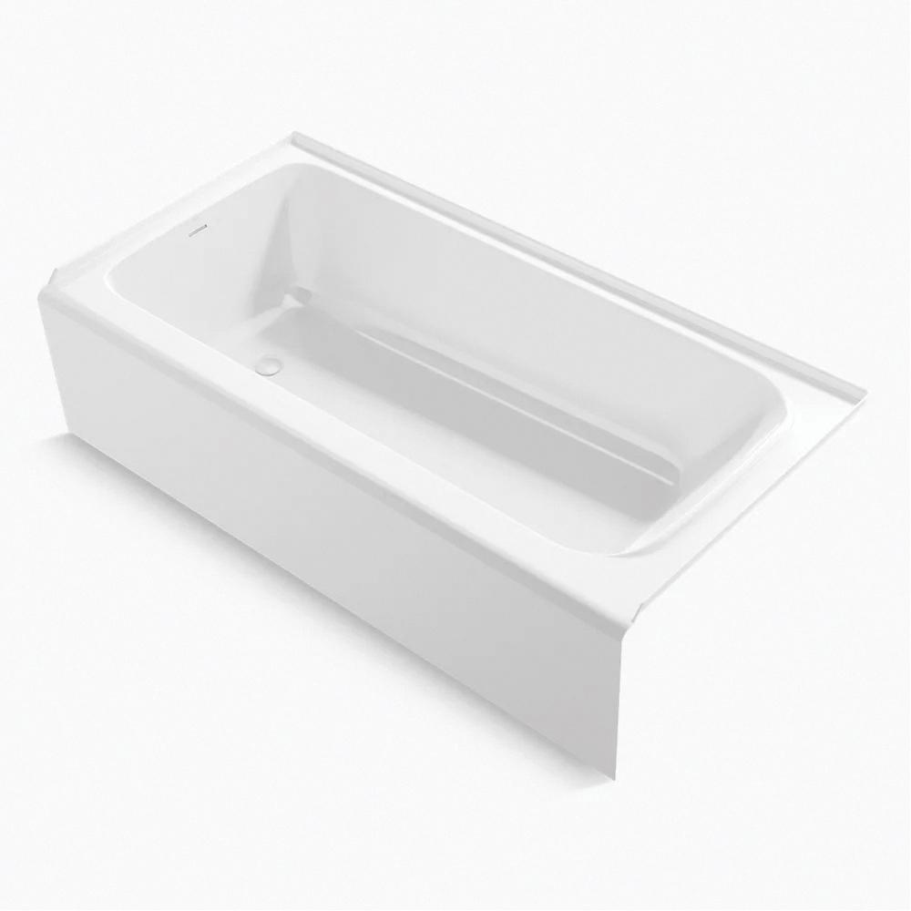 KOHLER Avec™ 72 x 36 in. Soaker Alcove Bathtub with Left Drain in White