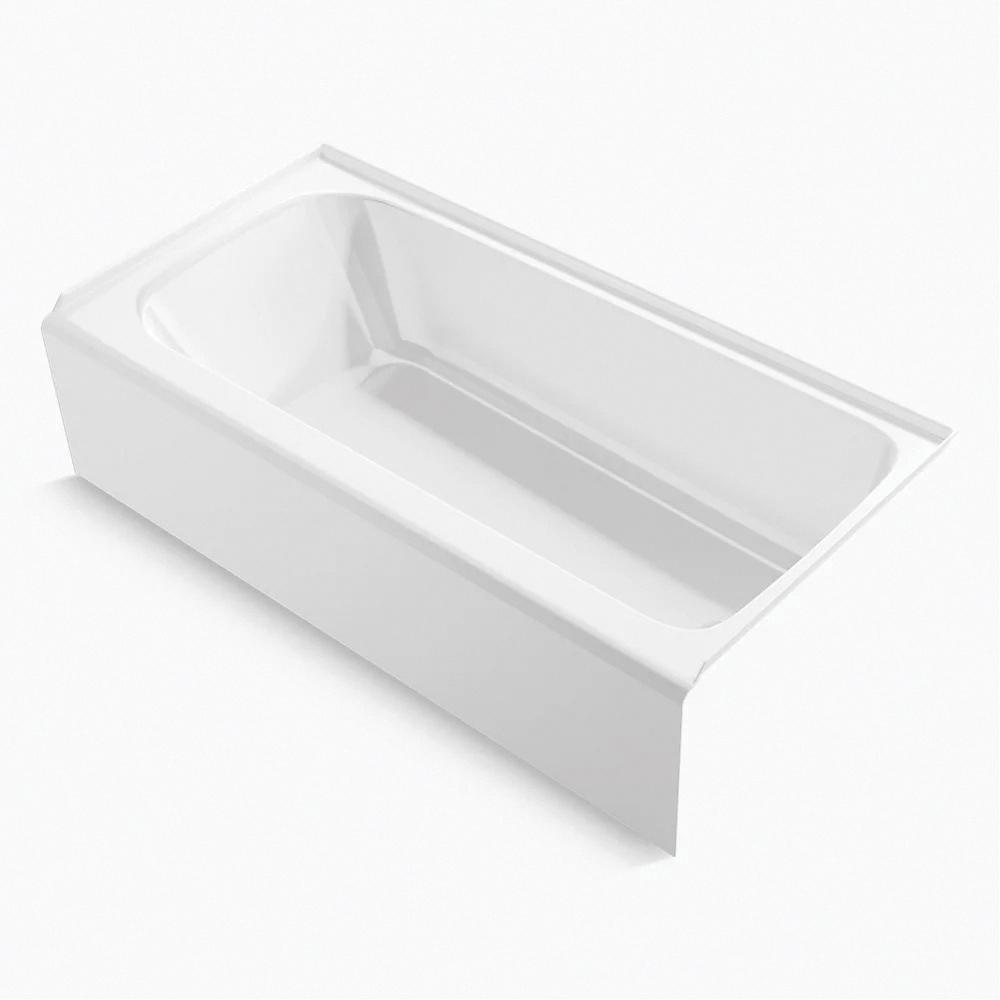KOHLER Avec™ 72 x 36 in. Soaker Alcove Bathtub with Right Drain in White