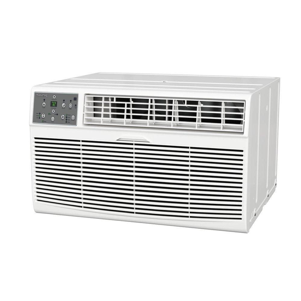8,000 BTU Through the Wall Air Conditioner with Supplemental Electric Heat (115V - 8,000 BTU Cooling / 4,200 BTU Heating)