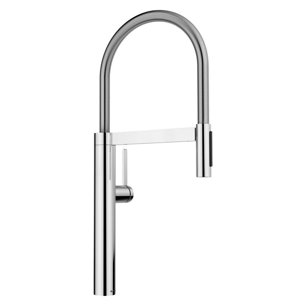 BLANCO Culina II Single Handle Pull Down Touchless Kitchen Faucet in Chrome