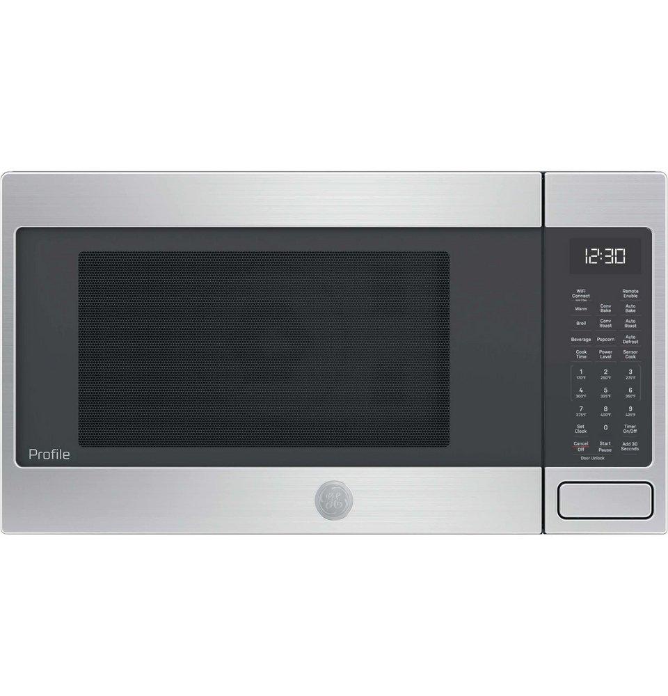 GE Profile™ Profile™ Series 1.5 cu. ft. 1000 W Countertop Convection / Microwave Oven in Stainless Steel
