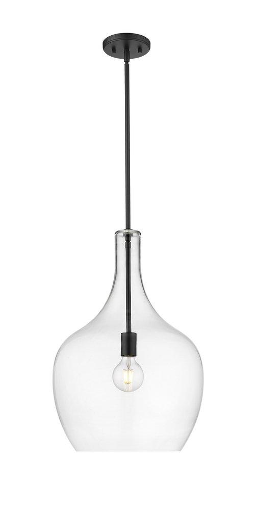 Millennium Lighting Lamara 1-Light Pendant Light in Matte Black