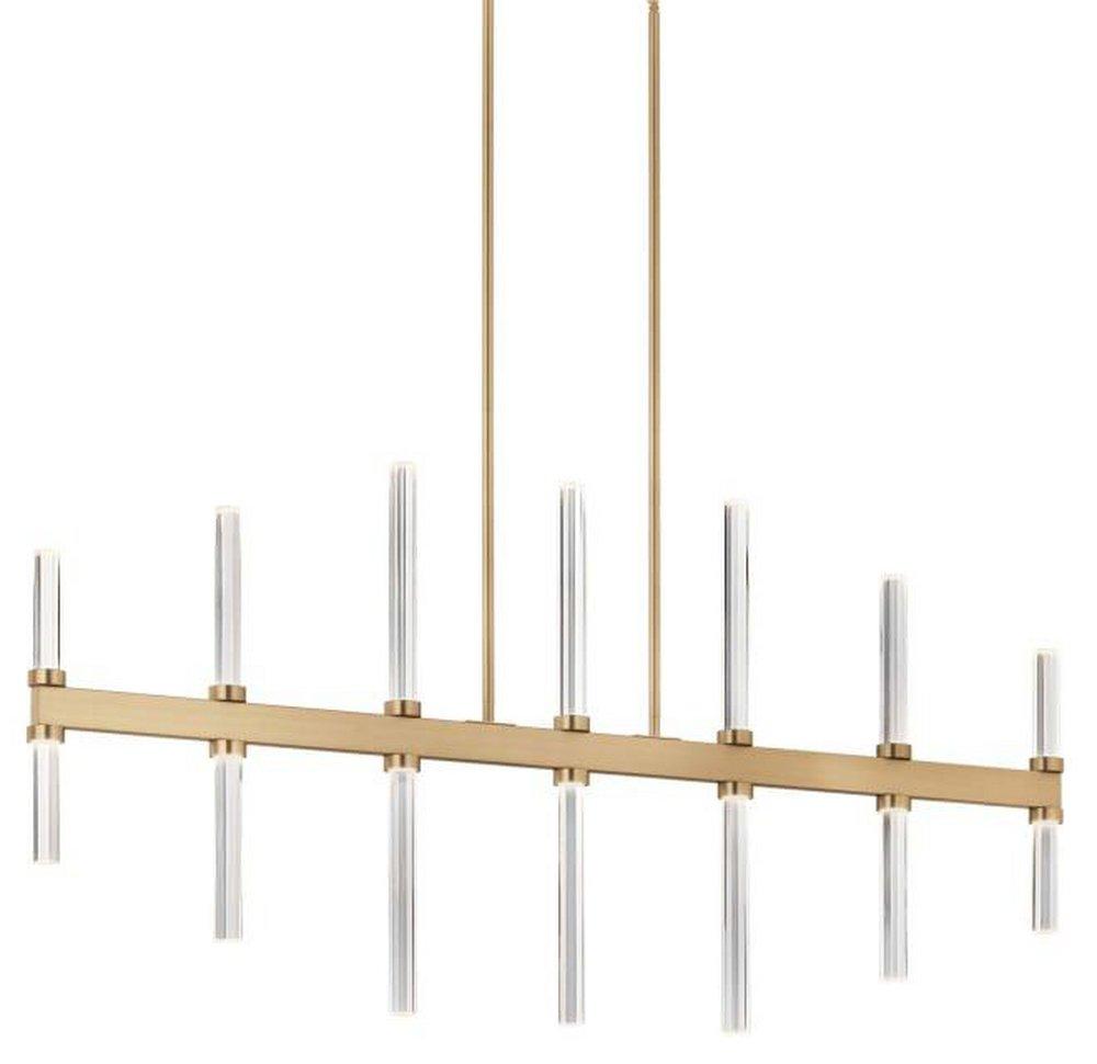 Kichler Lighting Sycara 71W 49 in. Wide Linear Chandelier in Champagne Bronze