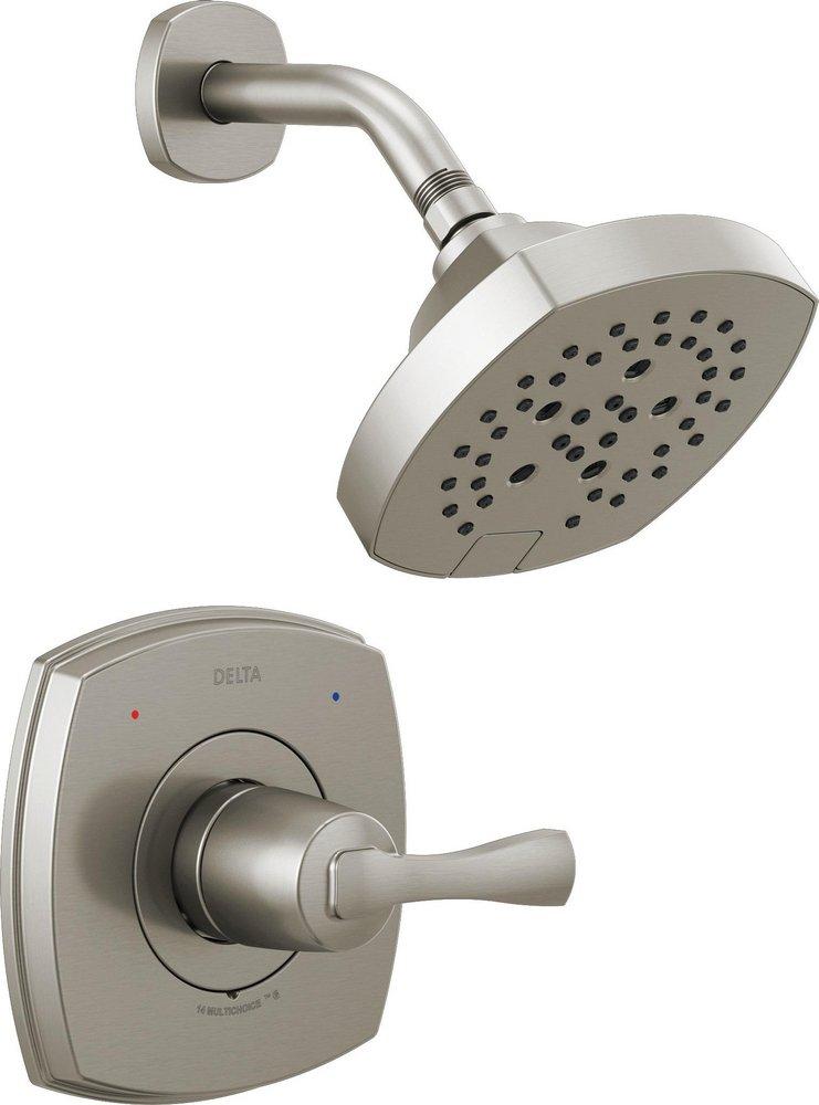 Delta Faucet Stryke® Single Handle Multi Function Shower Faucet in Lumicoat® Stainless