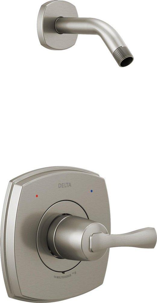 Delta Faucet Stryke® Single Handle Shower Faucet in Lumicoat® Stainless (Showerhead Sold Separately)