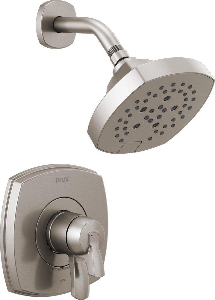 Delta Faucet Stryke® Single Handle Multi Function Shower Faucet in Lumicoat® Stainless (Trim Only)