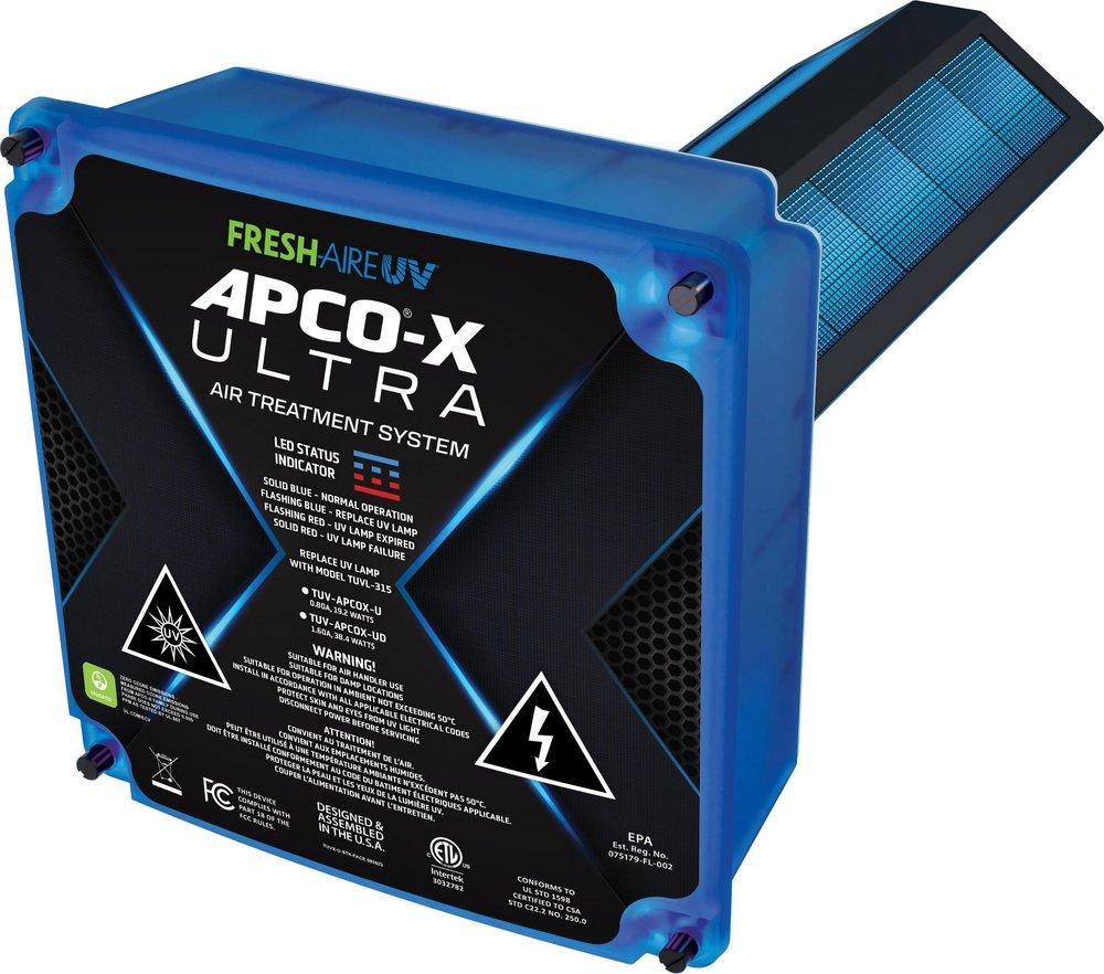 Fresh-Aire UV APCO-X ULTRA 3-Year 18-32 VAC Duct Mounted UV System