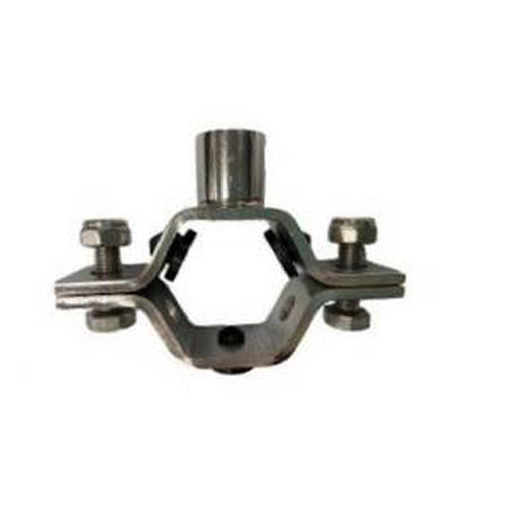 Fig GE24C
                                
                                4 in. 304 Stainless Steel Hex Hanger with Vinyl Grommet Coupling