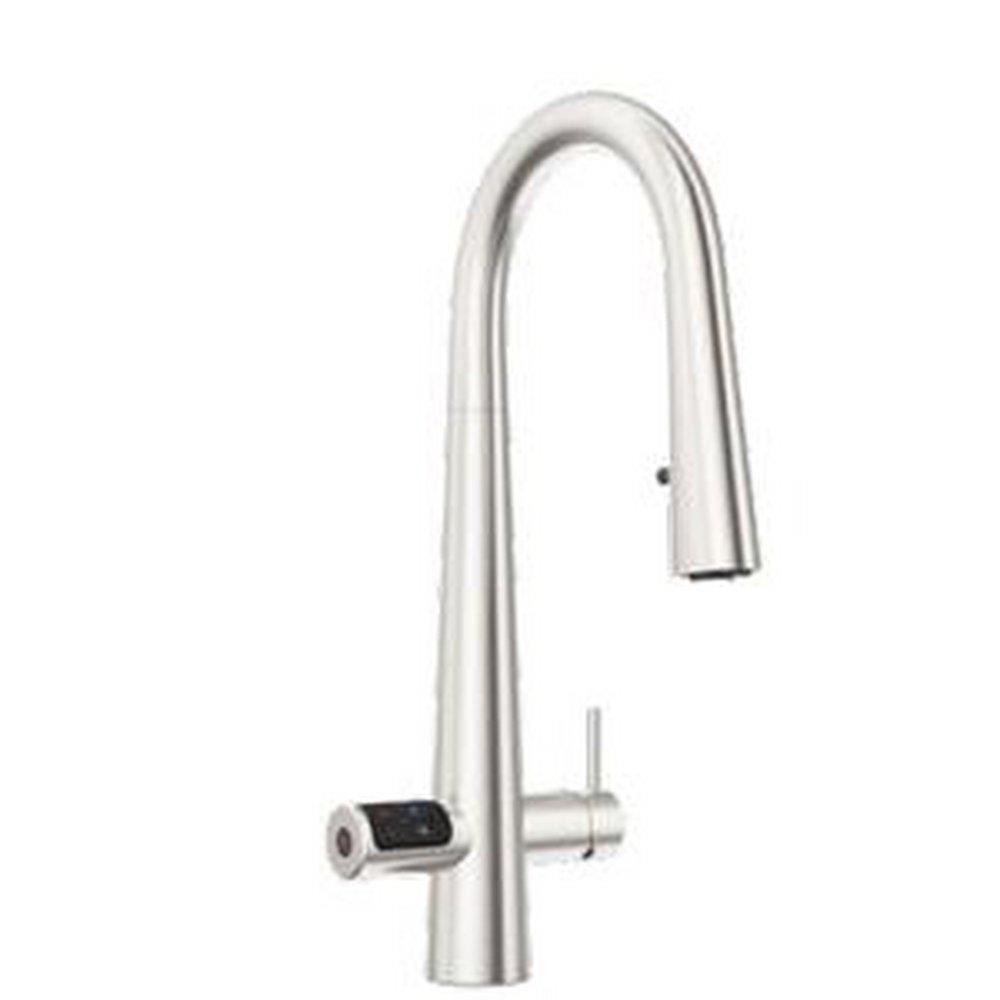 Zip Water HydroTap Celsius Plus Single Handle Pull Down Kitchen Faucet in Brushed Nickel