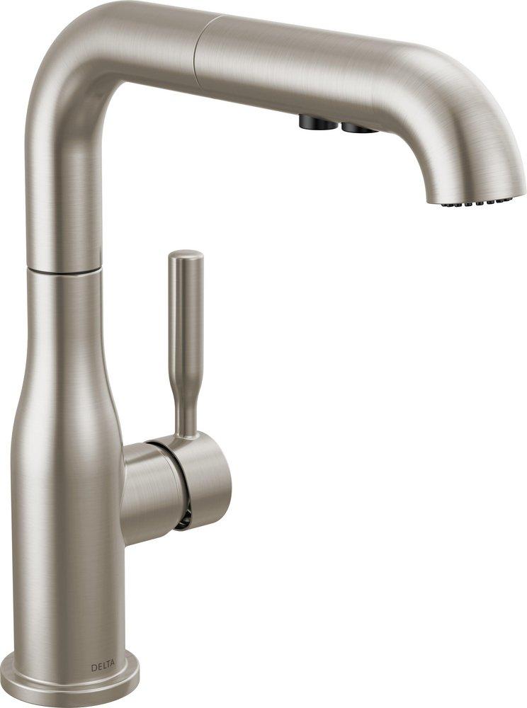 Delta Faucet Almari Single Handle Pull Out Kitchen Faucet in Stainless