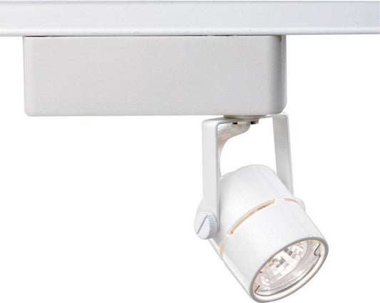 50W MR16 Round Track Head - White Finish