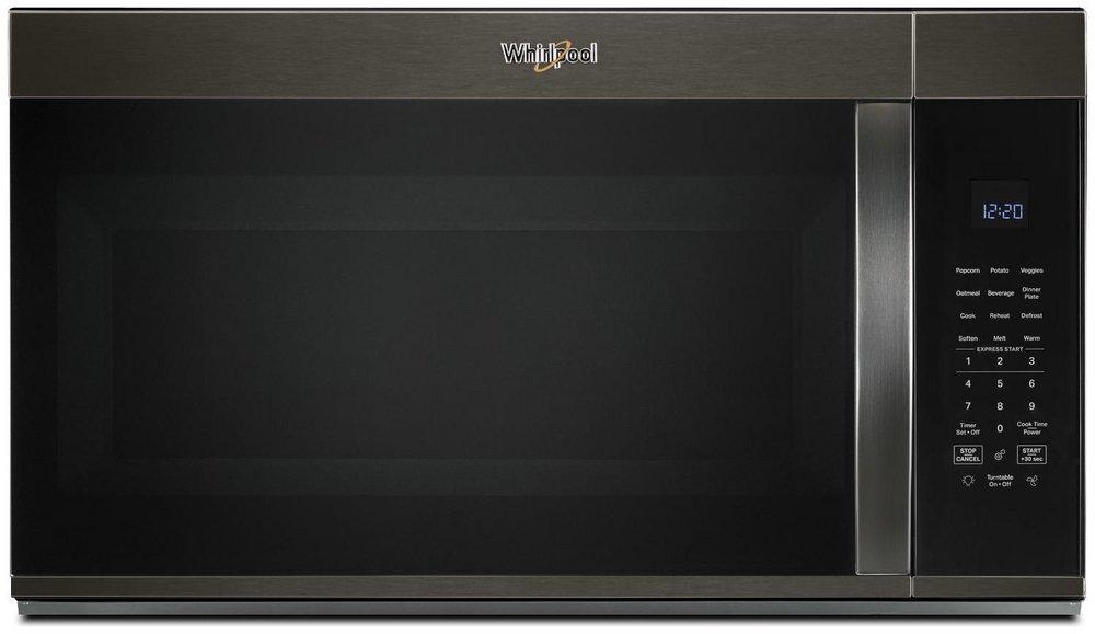 1.9 cu. ft. 1000 W Over-the-Range Microwave with Sensor Cooking in Black Stainless
