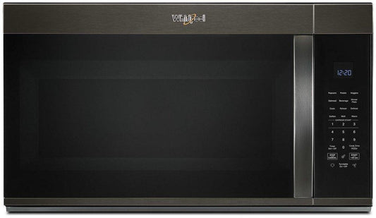 1.9 cu. ft. 1000 W Over-the-Range Microwave with Sensor Cooking in Black Stainless