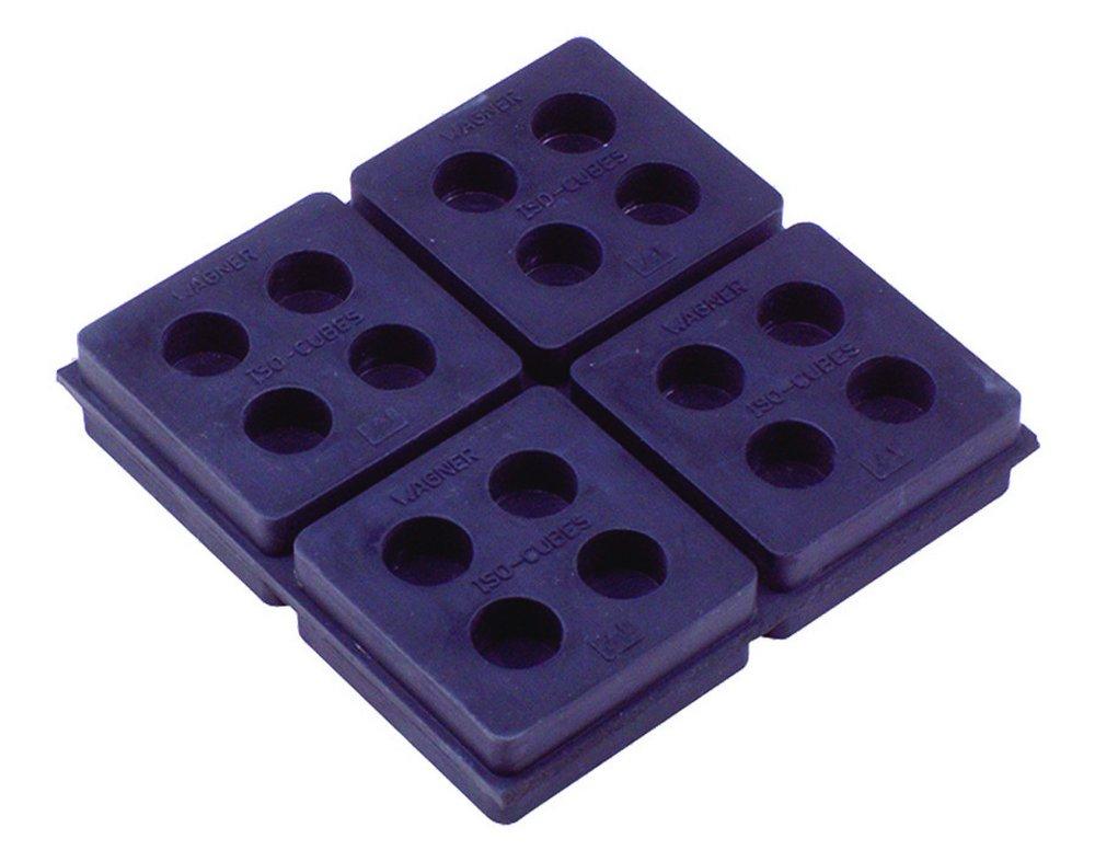 DiversiTech® Iso-Cube 2 x 2 x 3/4 in. Equipment Pad Natural Rubber
