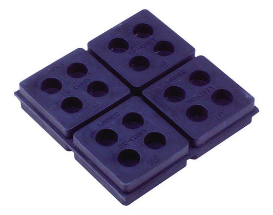 DiversiTech® Iso-Cube 2 x 2 x 3/4 in. Equipment Pad Natural Rubber