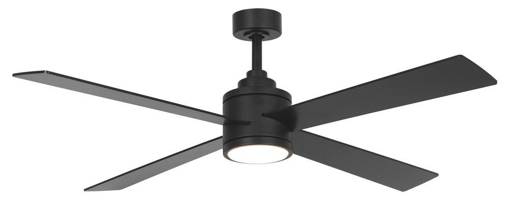 Minka Aire Falco 54 in. 4-Blade Ceiling Fan in Coal