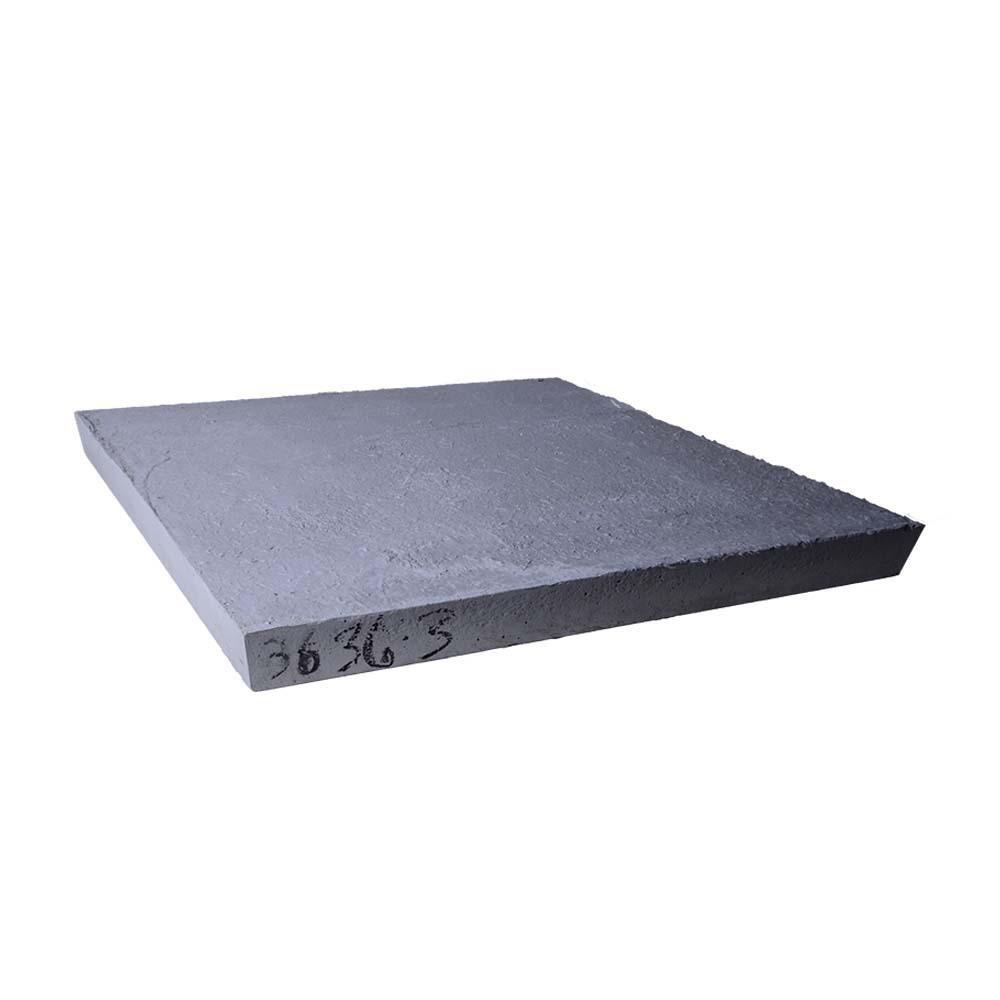 DiversiTech® HunkLite® 36 in. x 36 in. x 3 in. Steel-Reinforced Concrete Equipment Pad - Grey