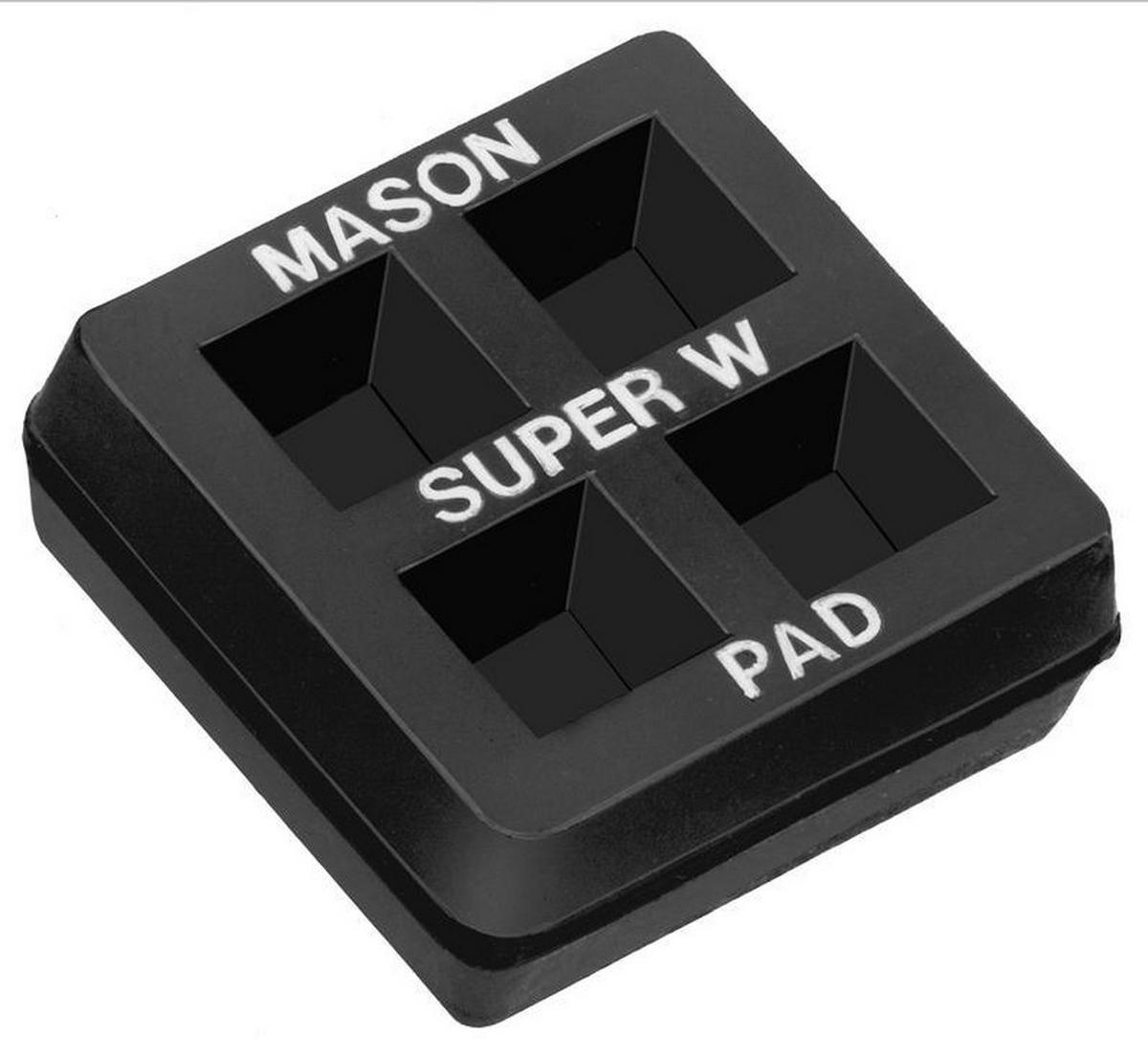 Mason Industries Super W 2 x 2 in. Equipment Pad Rubber