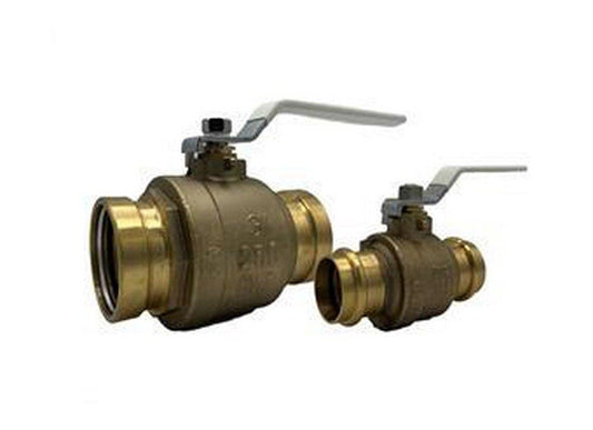 3 in Brass Full Port Press Ball Valve