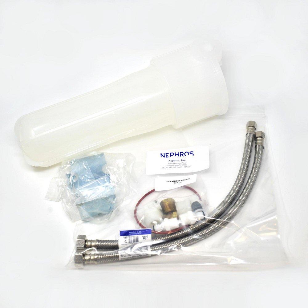 Keystone Housing with Polypropylene Cap For Hydraguard 10 in. Filters with 222 O-Ring Connections