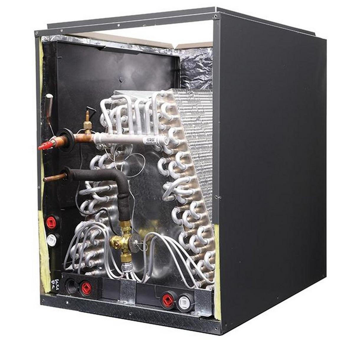 Aspen Manufacturing DE Series 3.5 to 4 Ton - Multi-Position - Standard - Cased - Aluminum Coil - R-410A - 17.5" W