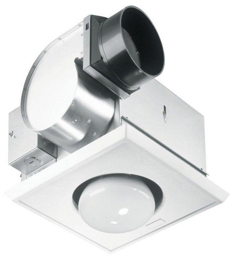 70 CFM One-Bulb Ventilation Fan with Heater & Infrared Light - 4 Sones