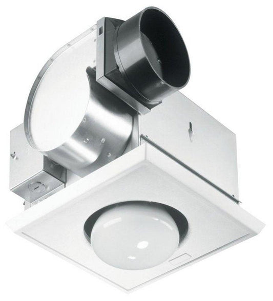 70 CFM One-Bulb Ventilation Fan with Heater & Infrared Light - 4 Sones