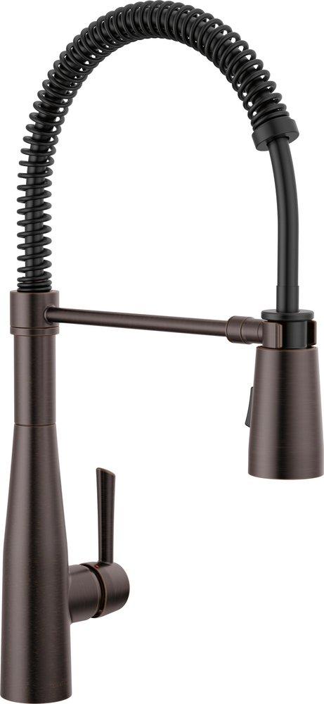 Delta Faucet Essa® Single Handle Pull Down Kitchen Faucet in Venetian Bronze