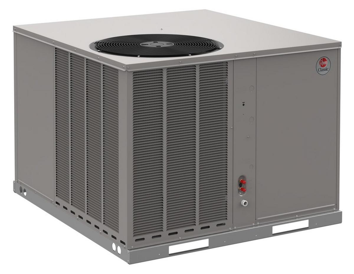 Rheem Endeavor® Line 5 Ton - Straight Cool Packaged Air Conditioner - 13.4 SEER2 - No Electric Heat - 208/230/1 - R-454B