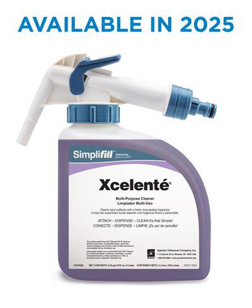 Spartan Chemical Simplifill® Xcelente 2L Multi-Purpose Cleaner in Lavender Scent (Case of 2)