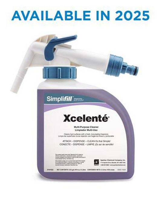 Spartan Chemical Simplifill® Xcelente 2L Multi-Purpose Cleaner in Lavender Scent (Case of 2)