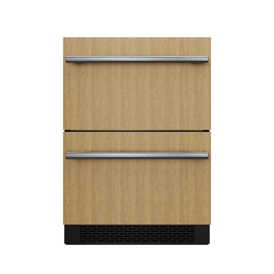 24 in. Undercounter Panel Ready Dual Drawer Refrigerator