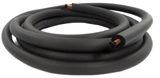 5/16 in. x 3/4 in. x 3/4 in. 50 ft. Standard Black Rubber Line Set